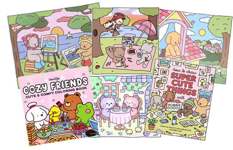 Bobbie Kids - livros para colorir