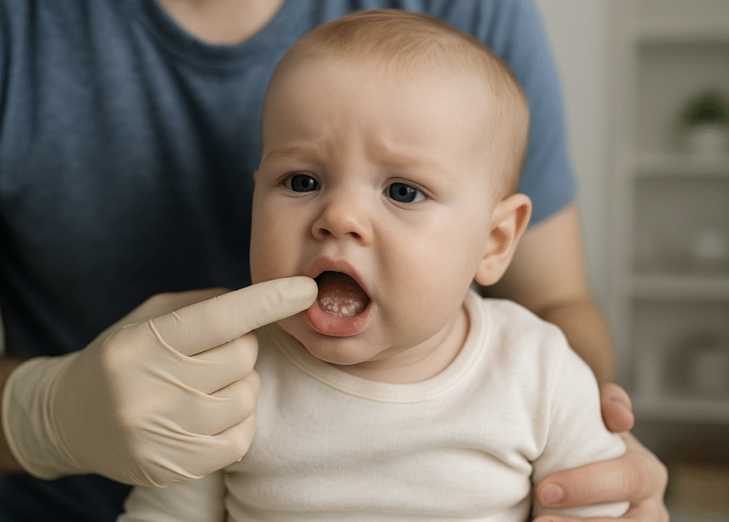 O que é sapinho na boca do bebê? Causas e soluções eficazes