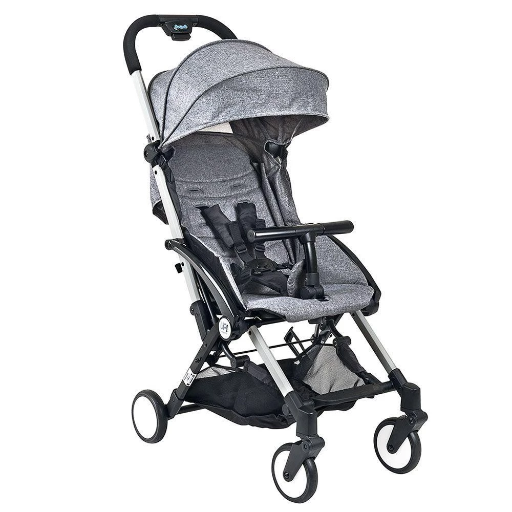 Carrinho Burigotto UP! Dobrável Cinza